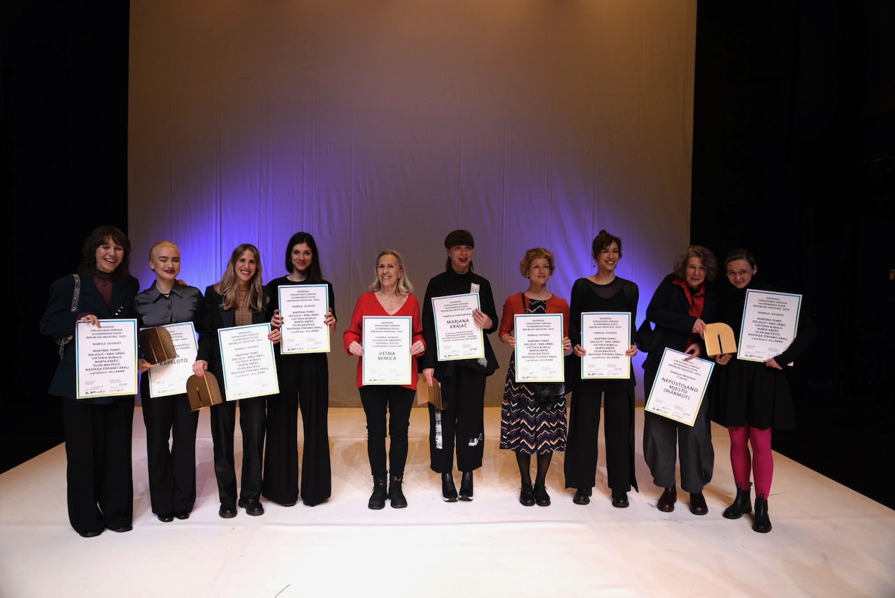 Dodijeljene Godišnje strukovne nagrade za suvremeni ples